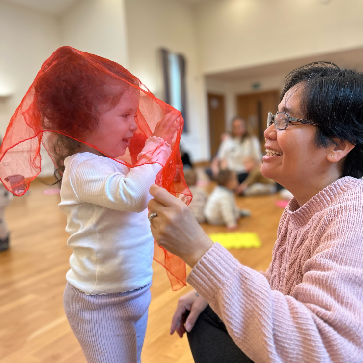 Fillipino Nanny with Toddler