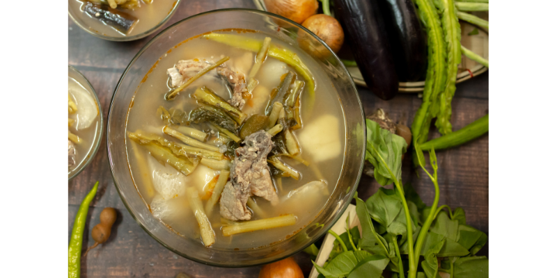 Sinigang Filipino food