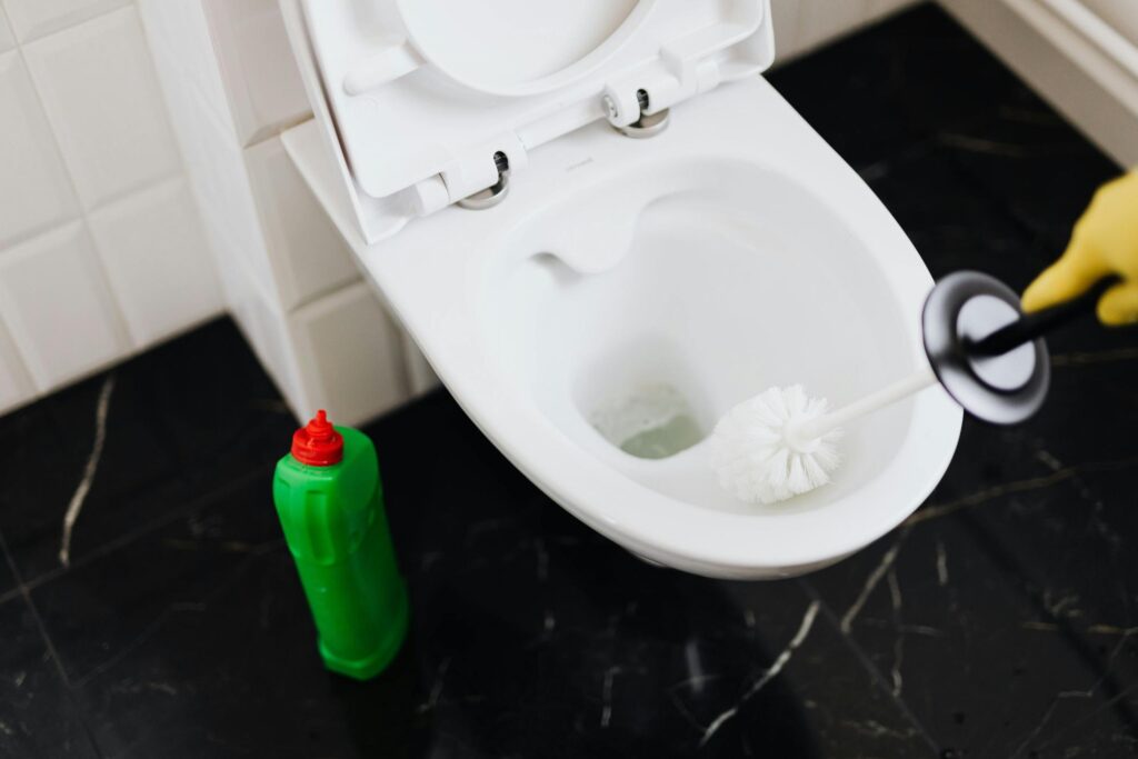 Limescale free bathroom